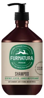 Produktbild von Furnatura Hundeshampoo mit Heilerde 500 ml – Für empfindliche Hundehaut