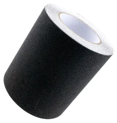 Obrázek produktu pro Inovra - Protiskluzová páska 150 mm x 10 m - Vysoká přilnavost - Samolepicí - Protiskoluzový povrch - Vhodná pro schody/žebříky - Možnost řezání na míru - Protiskoluzová páska