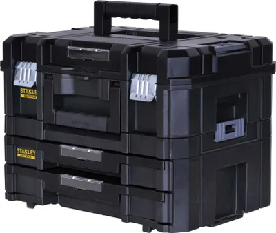 Zdjęcie produktu dla Stanley FATMAX FMST1-71981, Przybornik, Plastik, Czarny, Żółty, 18,8 l, Zawias, 335 mm