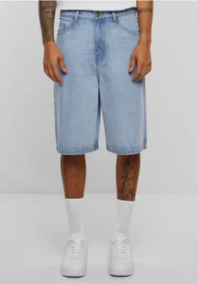Produktbild von Urban Classics Denim-Shorts für Männer Indall hellblau 44