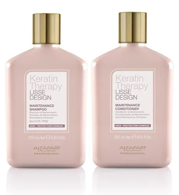 Immagine prodotto di Alfaparf Keratin Therapy Lisse Design Maintenance Shampoo 250ml + Conditioner 250ml