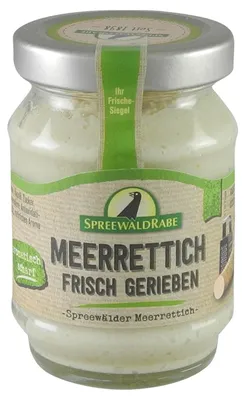 Produktbild von Meerrettich frisch gerieben von Spreewald-Rabe (100 g)