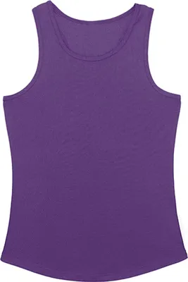 Image de Just Cool JC015 | Girlie Cool Débardeur sport T-Shirt + WRAP  - Couleur : Purple - Taille : XL