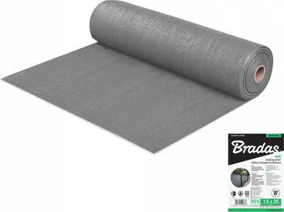 Obrázek produktu pro BRADAS Stínící zahradní tkanina na pletivo 95%, 1,2x25m, 160g/m², šedá BR-AS-CO16012025GY