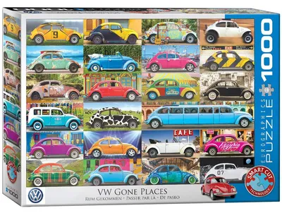 Produktbild von Eurographics 1000 Teile - VW Käfer - Rumgekommen