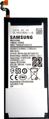 Produktbild von Samsung EB-BG935ABE SM-G935f Galaxy S7Edge Battery (EB-BG935ABE)