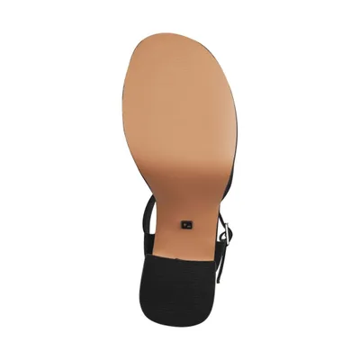 Produktbild von s.Oliver Damen Sandalette Plateau Blockabsatz 5-28319-42, Größe:38 EU, Farbe:Schwarz
