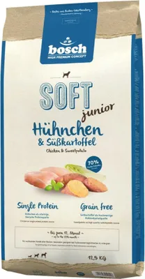 Image de Nourriture sèche pour chiens Bosch Soft Junior poulet 12,5 kg