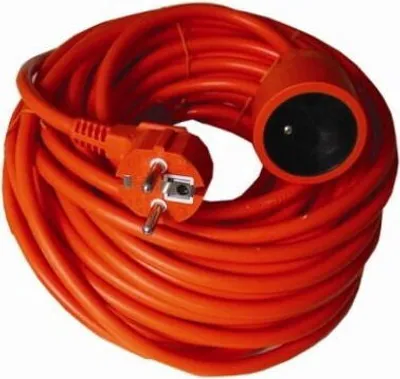 Obrázek produktu pro PremiumCord prodlužovací 20m 230V, oranžový