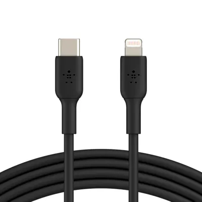 Immagine prodotto di Belkin Cavo Lightning/USB-C da 1 m in PVC,  mfi, nero