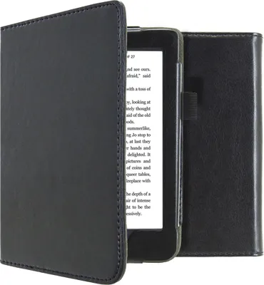 Productafbeelding van imoshion Vegan Leather Bookcase voor de Kobo Nia - Zwart