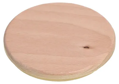 Produktbild von WECK 121454 Holzdeckel 80mmØ Buche für WECK Gläser