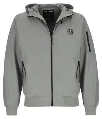 Produktbild von Lizzard Sports Herren Sommerjacke - Unifarbene leichte Jacke mit Kapuze in Grau Größe M