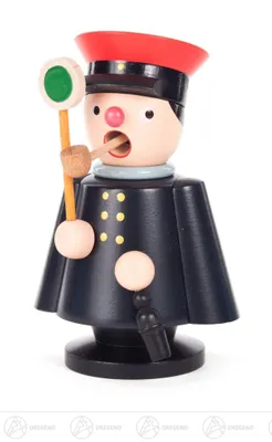 Produktbild von Räuchermann Eisenbahner  Höhe ca 11,5 cm NEU