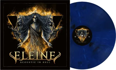 Image de ELEINE - Acoustic in hell - LP VINYLE MARBRÉ BLEU/BLANC/NOIR