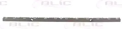 Image de BLIC Baguette décorative pare-chocs arrière centrale pour BMW 5 Berline (E39) 5 Touring (E39)