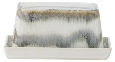 Obrázek produktu pro BLOOMINGVILLE | Paula Butterdose, šedá barva, keramika | Rozměry: 17,5 x 8 x 11,5 cm | 82061857