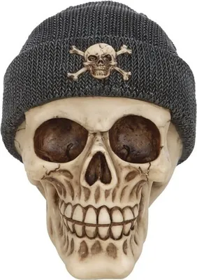 Produktbild von Something Different - Ornament, Totenkopf SD5511 (Einheitsgröße) (Braun/Schwarz)