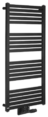 Immagine prodotto di Bruckner Grunt - Radiatore 105x50 cm, attacco centrale, nero opaco 600.121.6