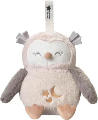 Immagine prodotto di Tommee Tippee Deluxe aiuto al sonno per neonati e bambini con CrySensor, gufo Ollie, 6 suoni rilassanti e luce notturna, ricaricabile via USB e lavabile in lavatrice Grande gufo Ollie