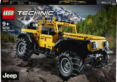 Produktbild von LEGO 42122 Technic Jeep Wrangler, 4x4-Spielzeugauto