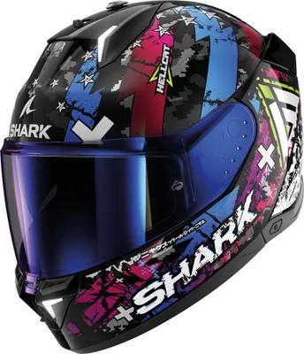 Produktbild von Shark Skwal i3 Hellcat Helm, schwarz/blau, M (57/58)