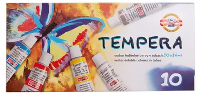Immagine prodotto di KOH-I-NOOR colori a tempera colori assortiti 10 x 16,0 ml