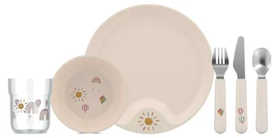 Immagine prodotto di Espositori Mepal Mio / Set set kindergeschirr mio 6-teilig - sunshine & rainbow 335 x 105 x 220 108041065245
