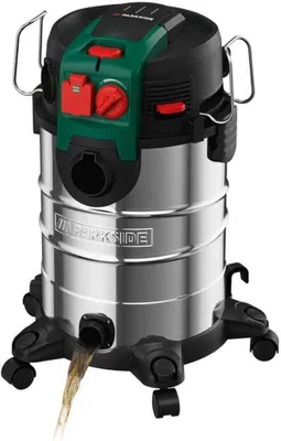 Produktbild von PARKSIDE Nass-Trockensauger PWD 30 / 1500 Watt Haus Hobby Garten Werkstatt