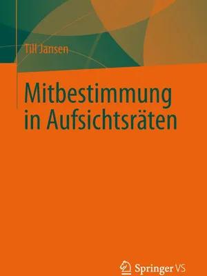 Produktbild von Mitbestimmung in Aufsichtsräten