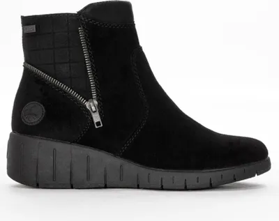 Produktbild von Rieker Stiefel Y136000 leicht warm gefüttert, 11,5 cm Schafthöhe, 5 cm Plateauabsatz
