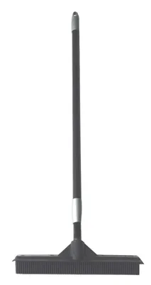 Produktbild von Gummi-Besen Friseur-Besen Feger Schrubber Abzieher reiner Natur-Gummi Stiel150cm