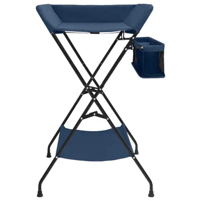 Produktbild von vidaXL Wickeltisch Marineblau Eisen