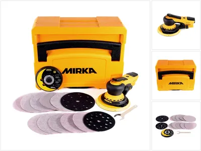 Produktbild von Mirka DEROS 5650CV Exzenterschleifer 125mm/150mm 5,0 Hub Brushless + systainer ( MID5650202CA )
