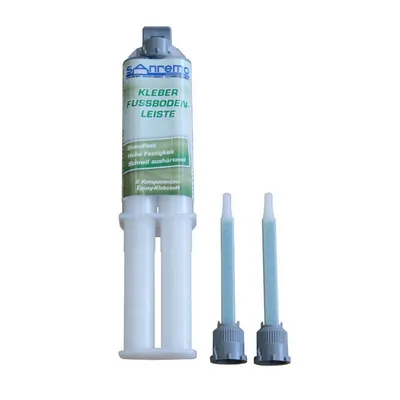 Produktbild von Sanremo FUSSBODENLEISTE KLEBER 25ml + 2 Mischdüsen
