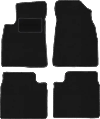Produktbild von Schwarze Veloursmatten für: Kia Opirus Limousine (2002-2011)