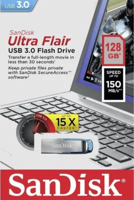 Immagine prodotto di SanDisk Ultra Flair Unità flash USB da 128 GB Pen Drive USB 3.0