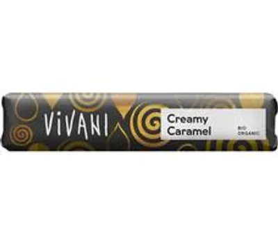 Produktbild von Vivani Creamy Caramel Schokoriegel (18 Stück)