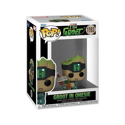 Immagine prodotto di FUNKO POP! - MARVEL - Io sono Groot Groot in tutina con libro #1193