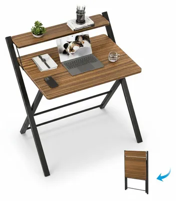 Produktbild von In- und Outdoor-Tisch - Klapptisch - 70 cm - Zusammenklappbar - Holz