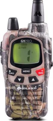 Produktbild von Midland G9 Pro Funksprechgerät 101 Kanäle 446.00625 - 446.19375 MHz Camouflage