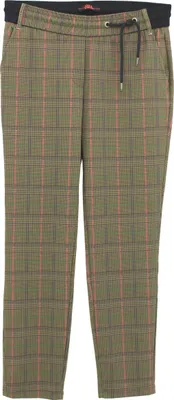 Produktbild von 31637 Cecil, Tracey, Damen Jogging Hose, Jerseystretch, braun kariert, M