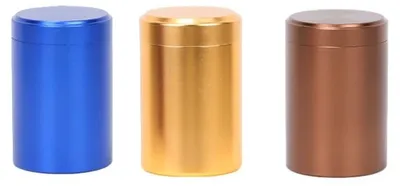 3er-Set Aluminium-Vorratsdosen, 60 ml, luftdicht, tragbar