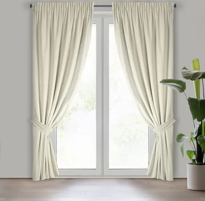 Produktbild von Vorhang ANTARA creme 140x300 cm Kräuselband TROCZ