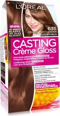 Produktbild von Casting Creme Gloss Haarfärbemittel 635 Chocolate Candy