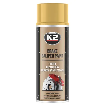 Obrázok produktu pre Farba na brzdové strmene a brzdové bubny, 400 ml, zlatá