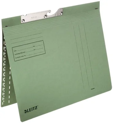 Produktbild von LEITZ Pendelhefter, A4, kaufmännische Heftung, grün