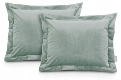 Produktbild von RESTILO Samt Kissenbezüge Mint 50x70 cm 2 Stück