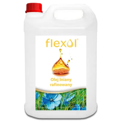 Immagine prodotto di Olio di lino raffinato 4L tecnico Flexol