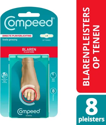 Image de COMPEED® Pansements pour ampoules, pour les orteils, 8 pièces